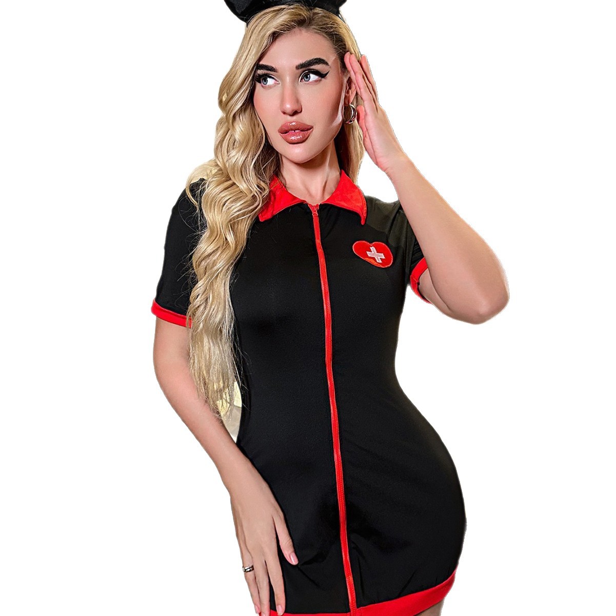 Sexy lingerie nurse uniform role-playing set内衣护士扮演套装 - 图3