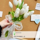 Пуритовая рыба хвостовая марла с цветами упаковочный материал цветочный магазин цветочный магазин с выпечка