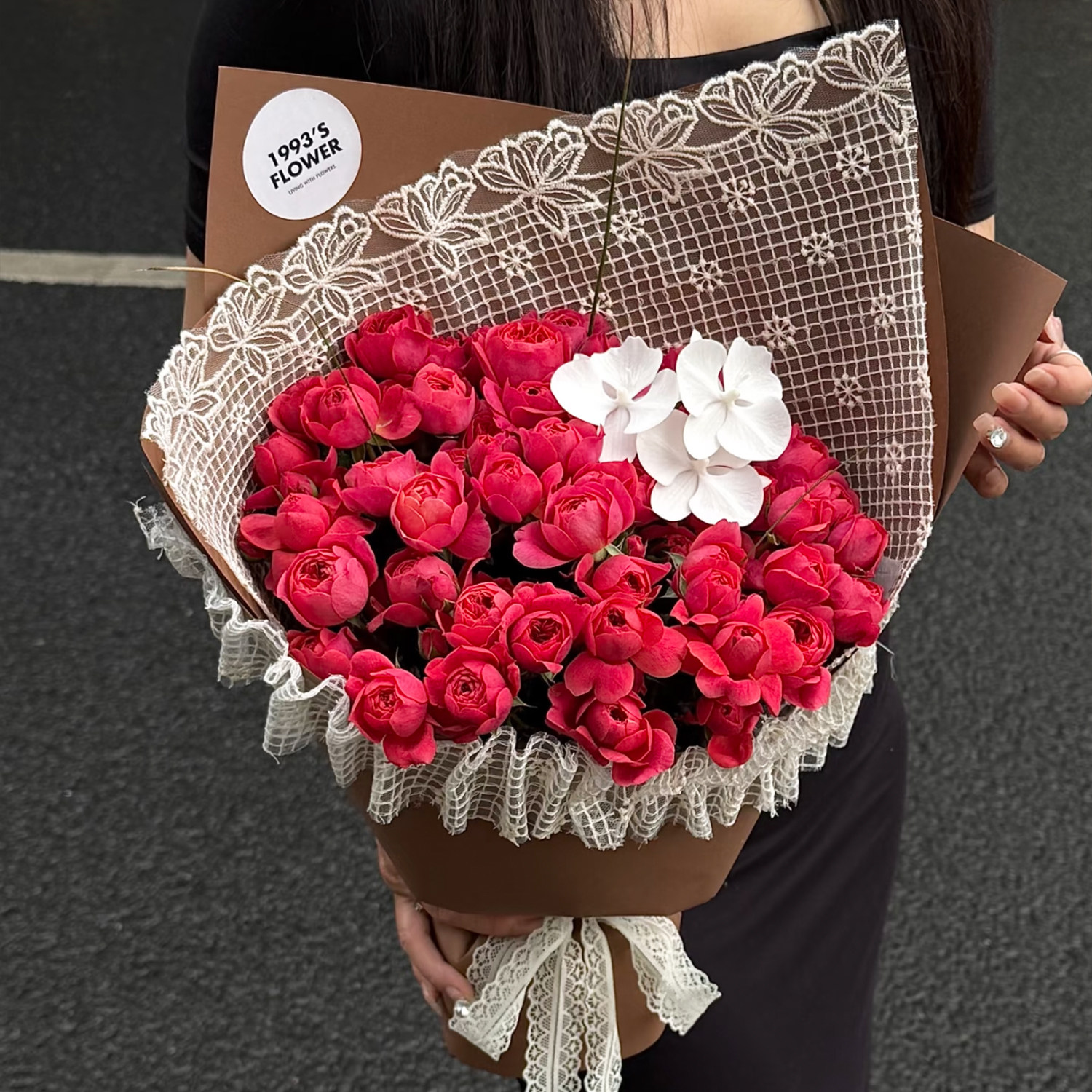 星语 秋冬系列复古蕾丝镂空布艺包花纱DIY鲜花包装纸材料浪漫精致,淘宝优惠券,粉丝福利购,淘宝优惠卷