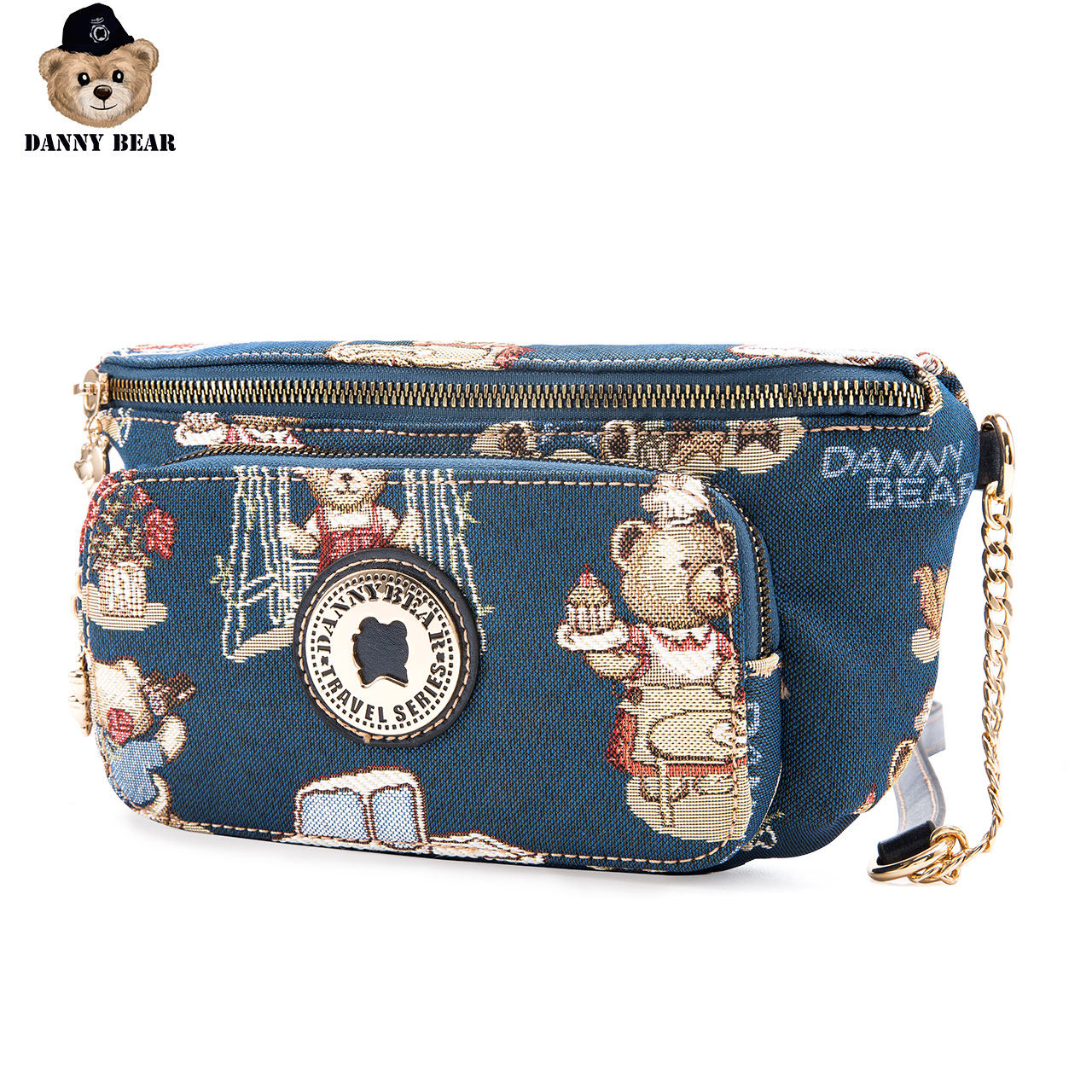 丹尼熊旅行斜挎2020春夏链条小包包 dannybear酷玛仕女士包袋
