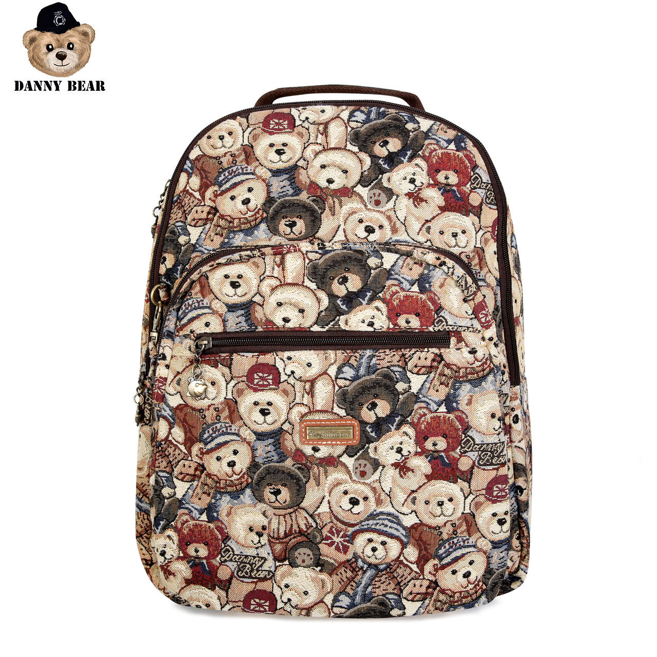 丹尼熊女大容量户外蓝精灵熊登山包 dannybear酷玛仕双肩背包