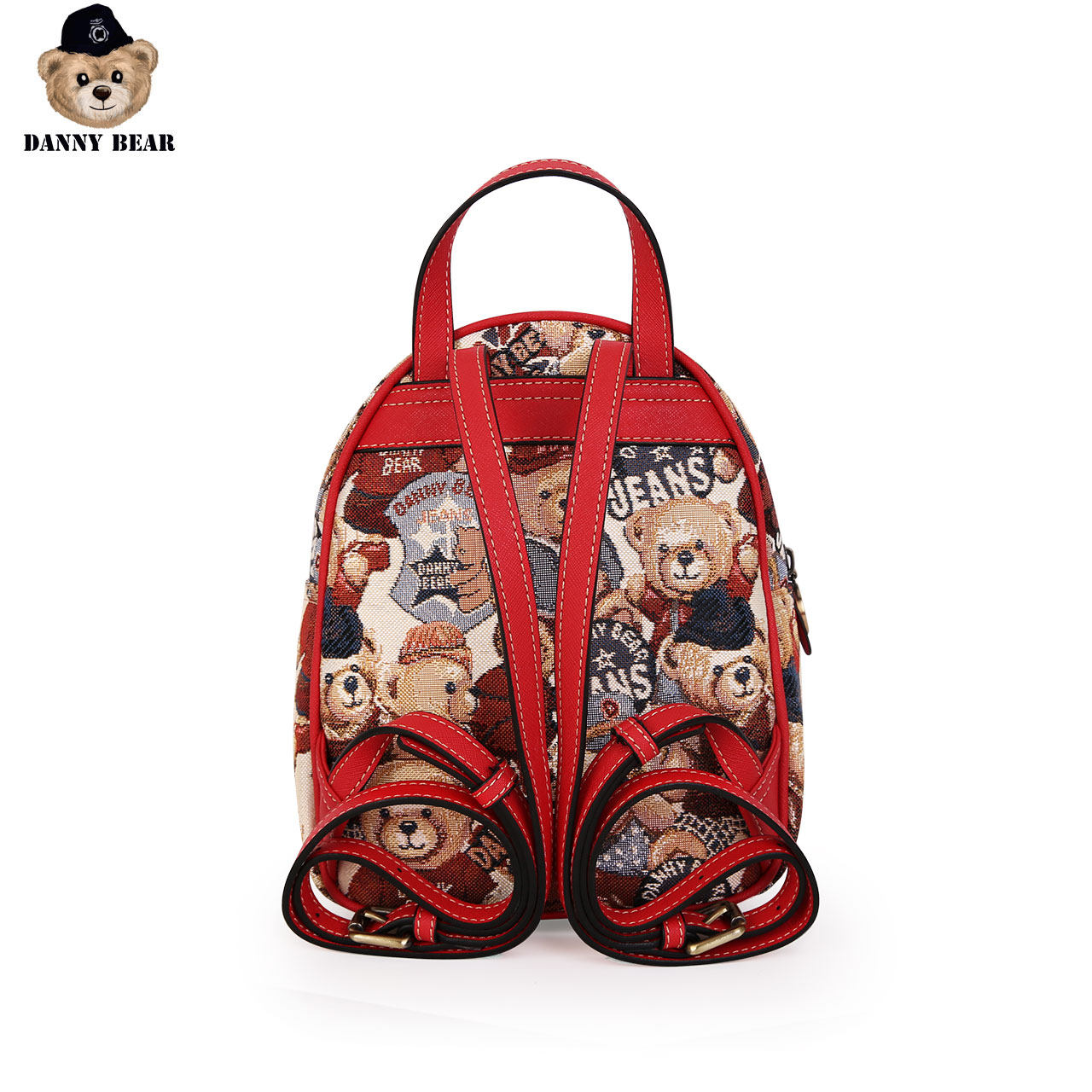 丹尼熊俱乐部熊新品mini休闲双肩包 dannybear酷玛仕双肩背包