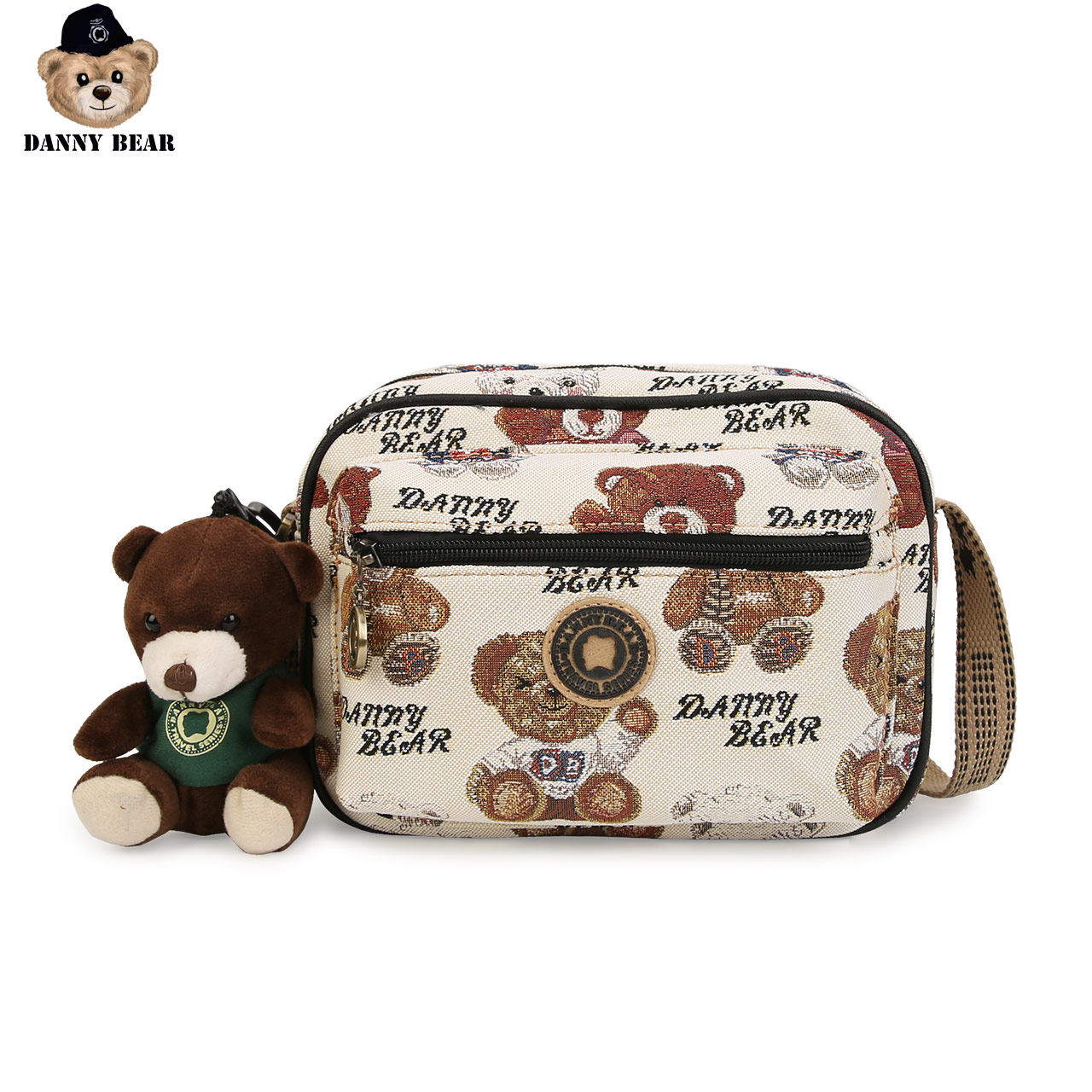 丹尼熊新品女2020日韩甜美风斜挎包 dannybear酷玛仕女士包袋