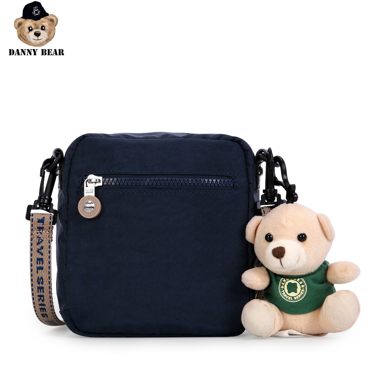 丹尼熊早春新品男女户外斜挎小包 dannybear酷玛仕女士包袋