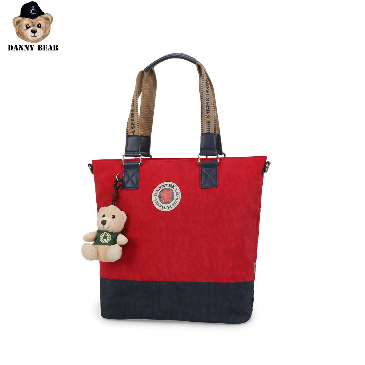 丹尼熊新品单肩包拼色英伦风 dannybear酷玛仕女士包袋