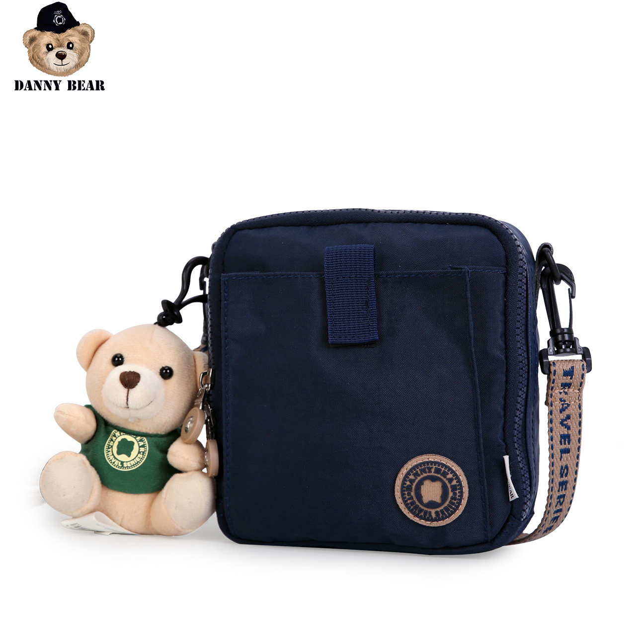 丹尼熊早春新品男女户外斜挎小包 dannybear酷玛仕女士包袋