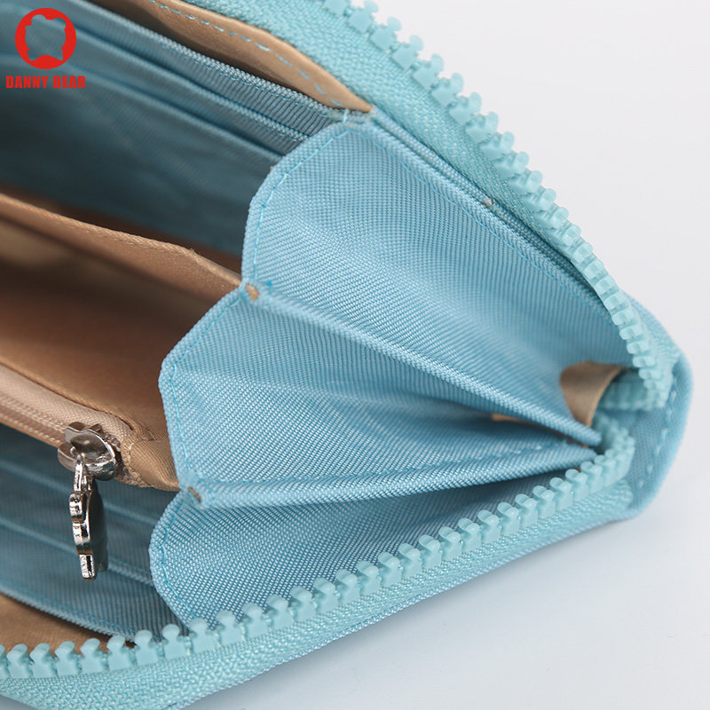 丹尼熊洗水布系列长款单双拉链 dannybear酷玛仕钱包