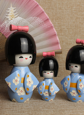 精品日本木偶枫木料理店招财和风