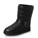 东北保暖雪地靴男加厚高筒棉靴加绒男棉鞋防水防滑雪靴厚底男冬靴