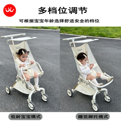 丸丫t2/小虎子t18/t28安全扶手婴儿车口袋推车脚托围栏配件 - 图0