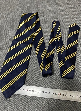 vintage中古领带真丝原宿日系风
