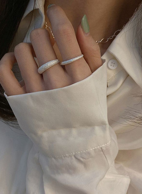 满天星戒指女ins潮星空银河系列