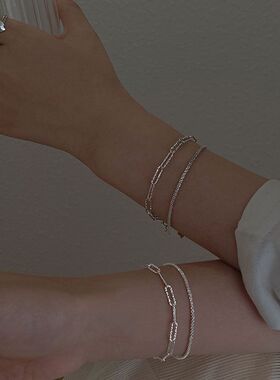 波光粼粼手链女ins小众设计