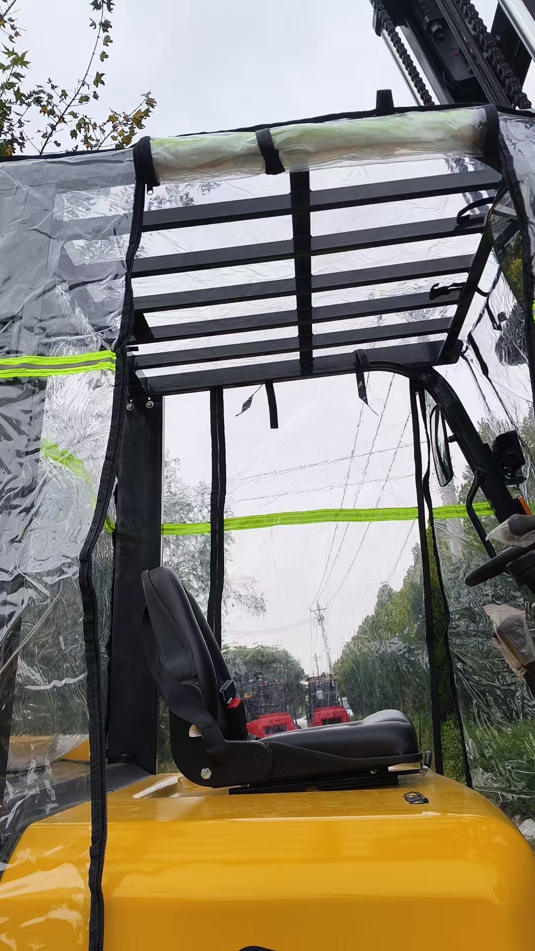 适配杭叉龙工合力叉车挡雨棚雨帘燃油封闭保暖围帘防雨罩防风罩,淘宝优惠券,粉丝福利购,淘宝优惠卷