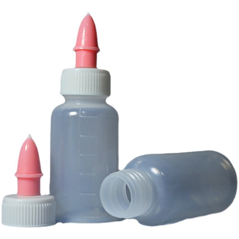 克丽缇娜粉色点滴瓶/小奶瓶/分装瓶BB盒子弹头3/5/10/20/30/50ml - 图3