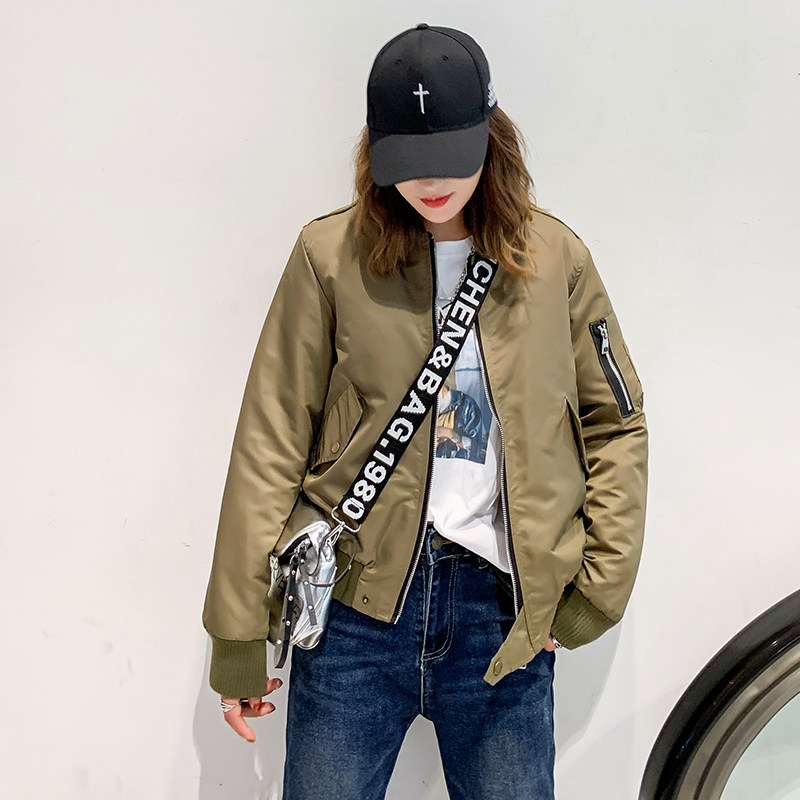 女士2020年新款短款ins潮百搭棉服 cherryyuki短外套