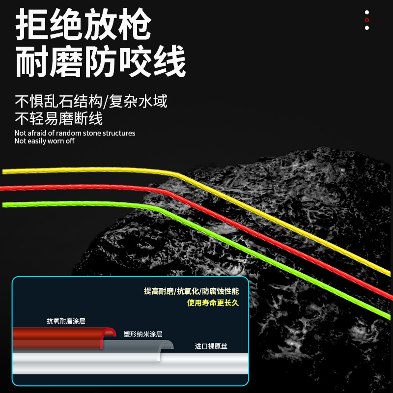 日本进口8编ygkpe线路亚专用主线五彩超顺滑鱼线12编微物大力马