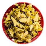 Ningbo Bamboo Shoots and Snow Overtables 5 Jin Pack Xuelihong Farmhouse Pickles Xueli Red Pickles Breakfakles
