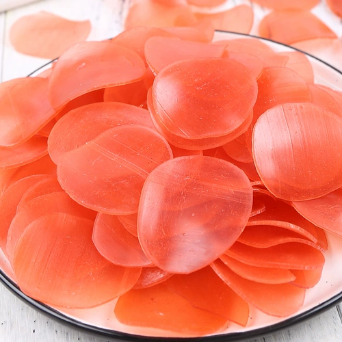 Креветки пленки 3 больших мешка с жареными таблетками сами, чистыми красными закусками, ностальгическими пышными повседневными закусками, закусками, ужином ужина