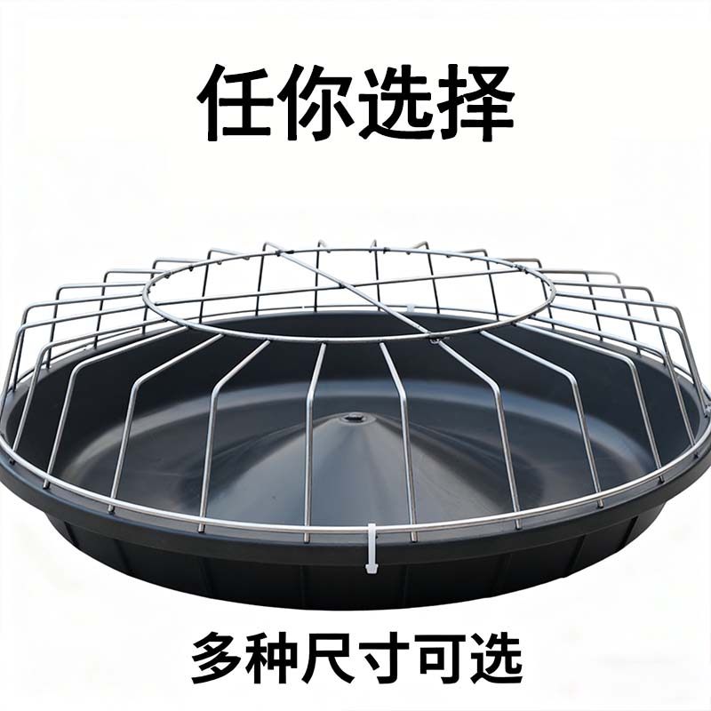 鸡食槽散养神器鸡鸭鹅通用喂料盆自动喂食器圆形聚丙烯饲料槽,淘宝优惠券,粉丝福利购,淘宝优惠卷