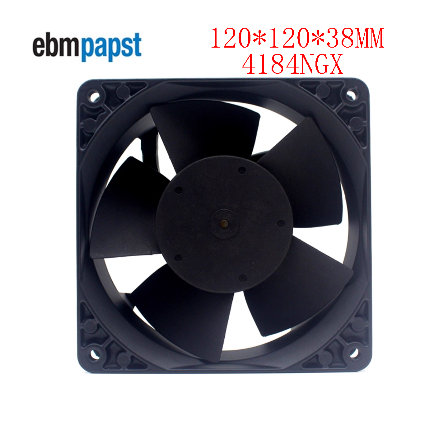 TYP 4184NXHH风扇 24V 12W全新德国12038耐高温金属散热风扇12cm - 图0