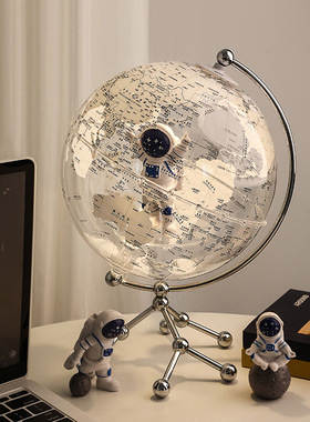 地球仪摆件轻奢现代装饰品