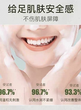 高丽雅娜绿豆深层清洁泡沫洗面奶