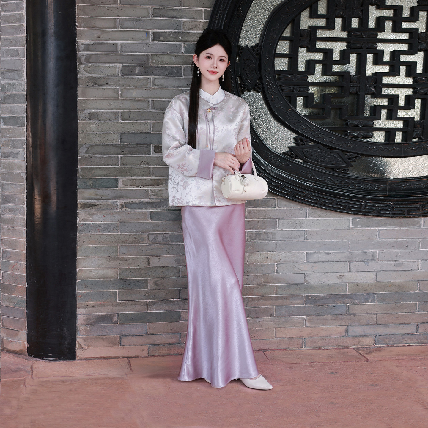 织造司[铃兰釉]新中式高级感圆领外套吊带宋抹半身裙鱼尾裙长裙女,淘宝优惠券,粉丝福利购,淘宝优惠卷