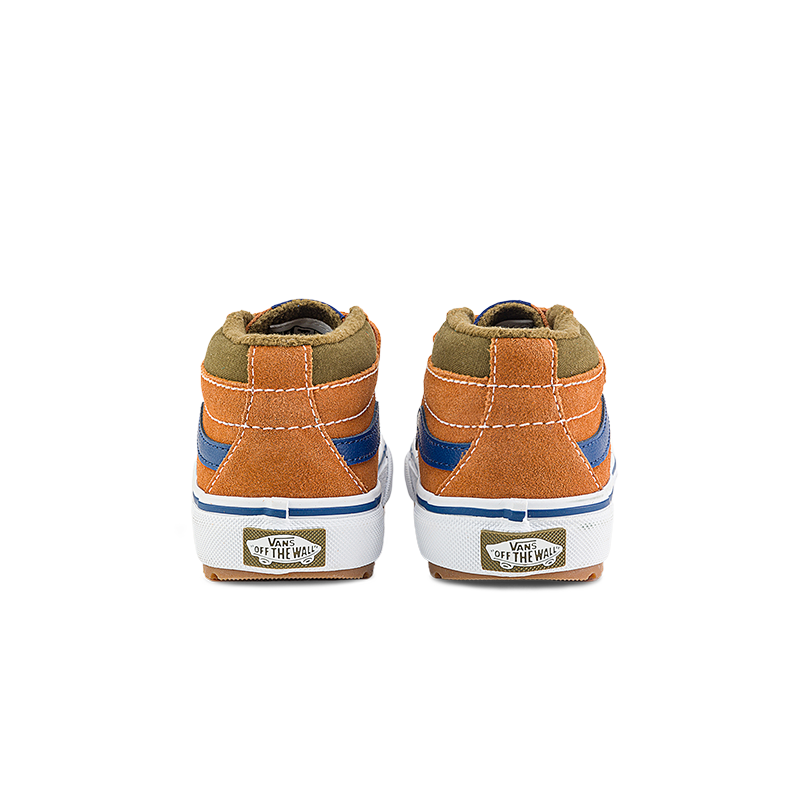 Vans范斯童鞋官方 MTE SK8-Mid Reissue V棕户外加厚中大童登山鞋 - 图1