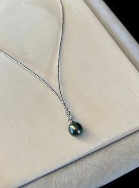 气质简约百搭小灯泡Entnii黑玛瑙