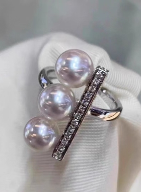 新品完美简约大方气质戒指