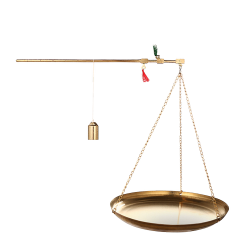 纯手工小铜称 小铜秤药材称杆秤手提秤戥子称老称克称中药秤 精准 - 图1