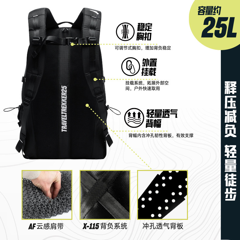 安踏百川包王一博同款双肩包防泼水背包户外登山包旅行包电脑书包,淘宝优惠券,粉丝福利购,淘宝优惠卷