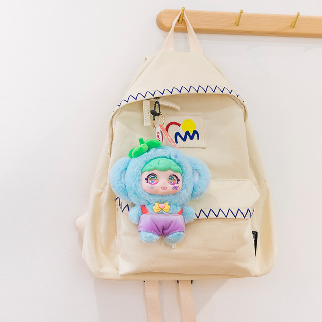 Cute Pony Vinyl Plush Toy Doll Pendant Doll Bag Pendant Keychain Doll Zodiac Horse Gift