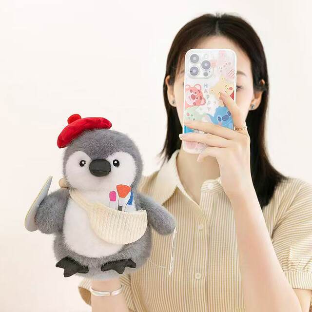 Cute Penguin Doll Plush Toy Doll ໂຮງຮຽນບໍລິສັດກິດຈະກໍາຂອງຂັວນອະນຸບານວັນເດືອນປີເກີດຂອງຂວັນ Rag Doll