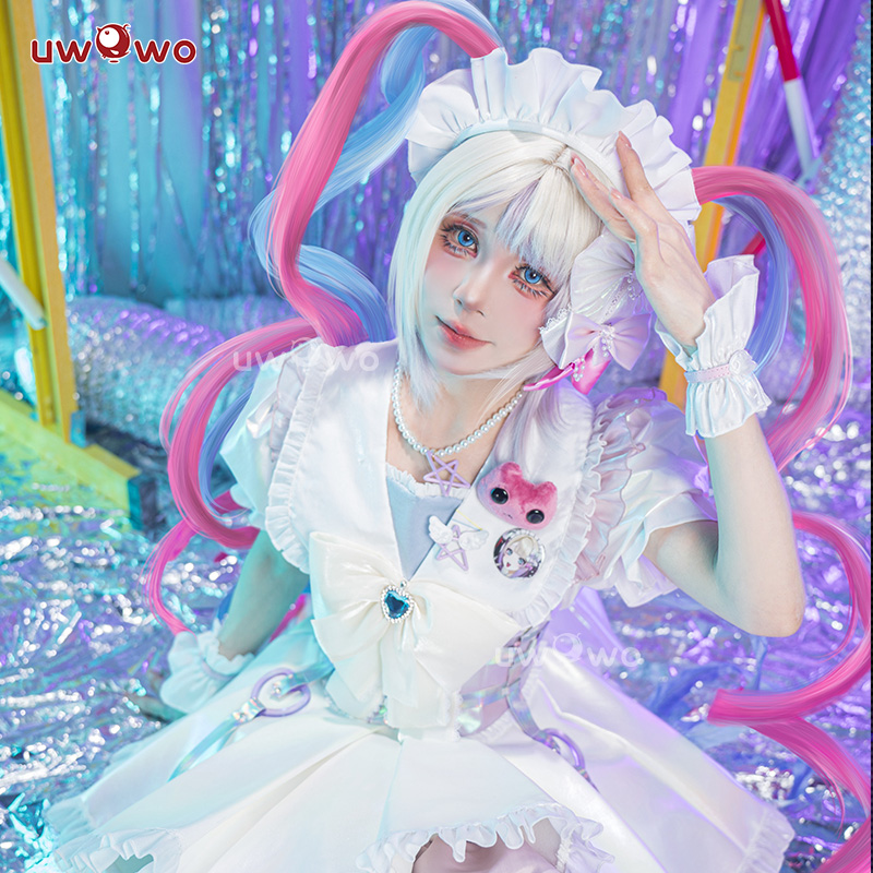 现货悠窝窝主播女孩重度依赖cosplay超天酱 魔法少女cos C服 - 图1