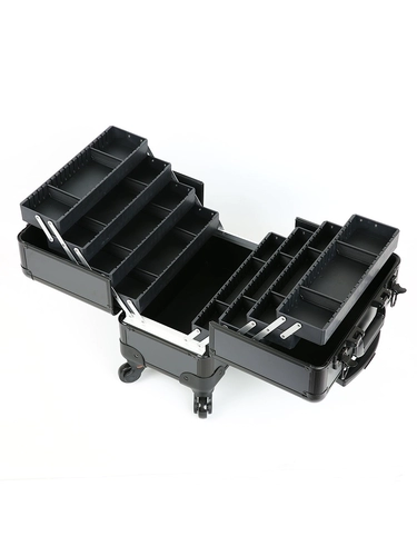 Профессиональная коробка для макияжа троллейбуса для ручной татуировки специального ящика для инструментов Полупроницаемое инструмент для татуировки многослойный ящик для инструментов