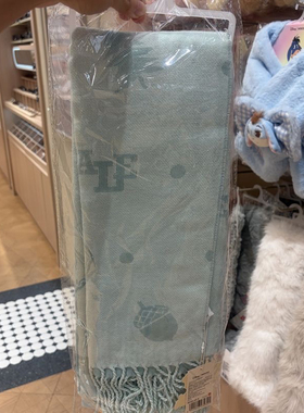 MINISO迪士尼米奇保暖流苏围巾