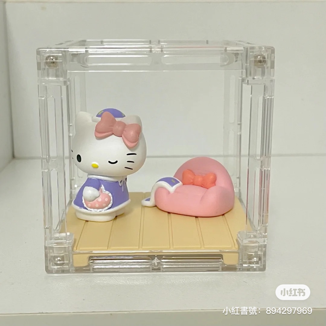 MINISO名创优品helloKitty欢乐时刻系列盲盒可爱凯蒂猫桌面摆件 - 图2