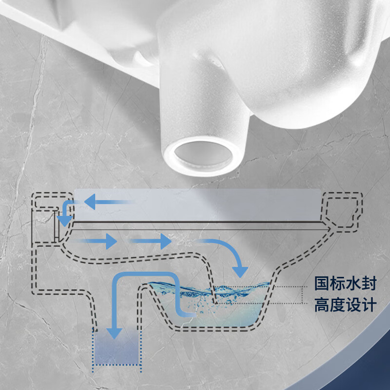 (ARROW)箭牌蹲坑式蹲便器套装带水箱后排水卫生间蹲坑防臭厕所 - 图2