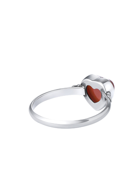 海盗船银饰爱心戒指情侣款