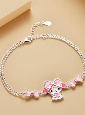 玉桂狗女孩甜妹手链ins小众设计