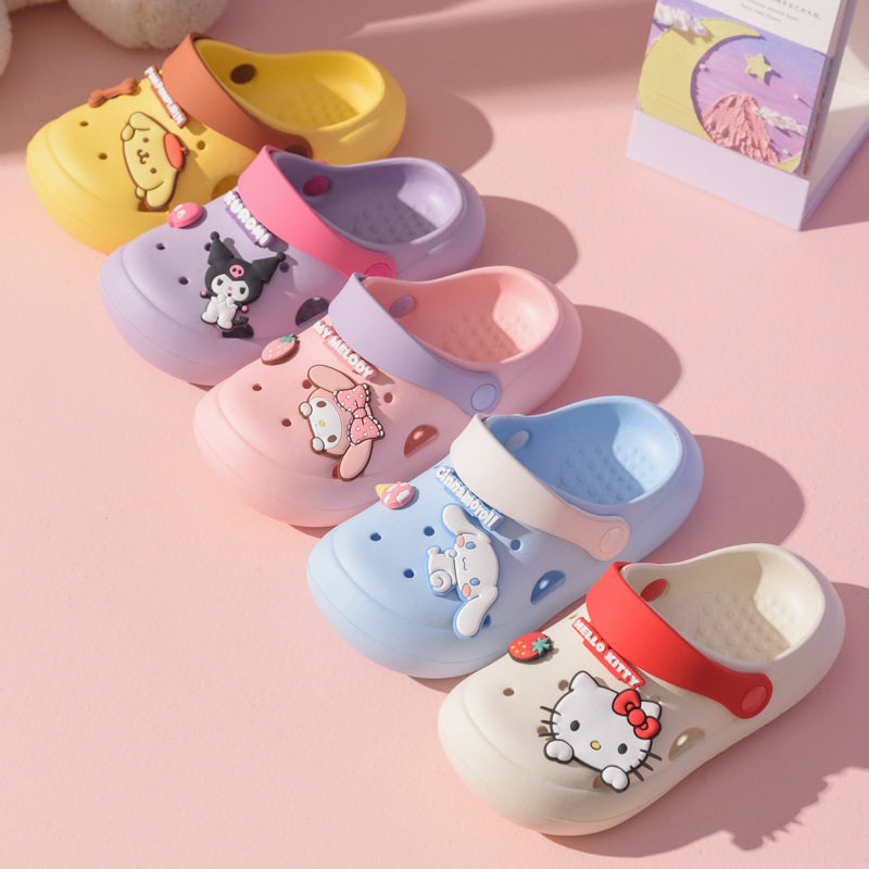 玉桂狗儿童洞洞鞋户外沙滩鞋软底防滑大耳狗女童洞洞拖鞋凉鞋轻便,淘宝优惠券,粉丝福利购,淘宝优惠卷