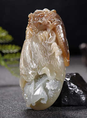 富贵有钱和田玉龙龟荣归且末