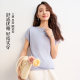 Chunzhu ເສື້ອທີເຊີດ sweater ສັ້ນຂອງແມ່ຍິງ