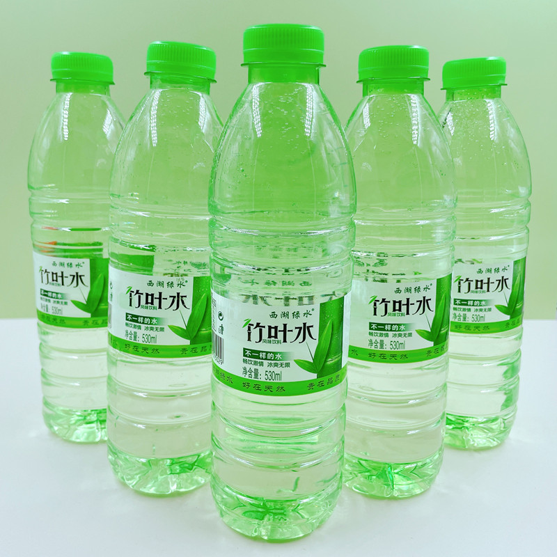 竹叶水整箱530ml*24瓶清凉竹叶薄荷水苏打水饮用水江浙沪皖包邮 - 图0