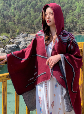 茶卡盐湖披肩女夏季大西北旅游