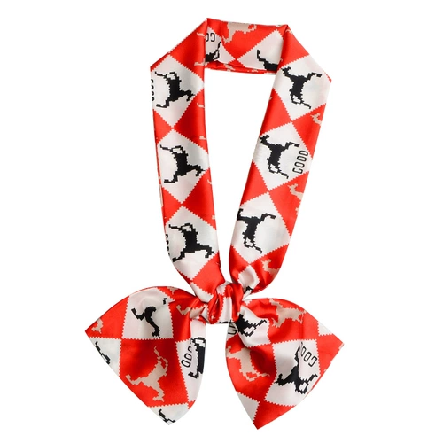 Тонкий модный двусторонний длинный шейный платок, шарф