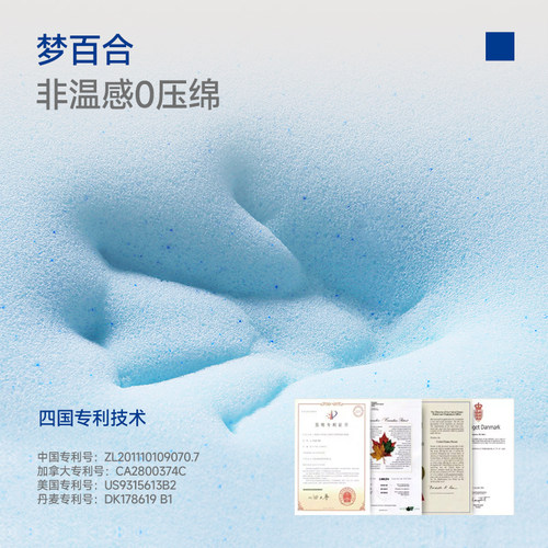 梦百合五星级酒店0压房专用记忆棉慢回弹枕芯护颈椎助睡眠枕头 - 图2