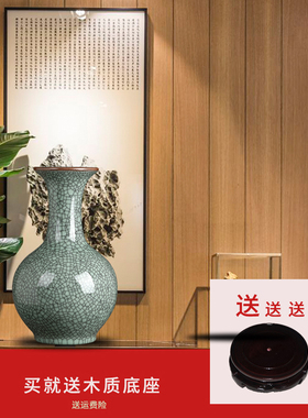 景德镇陶瓷插花复古怀旧风工艺品